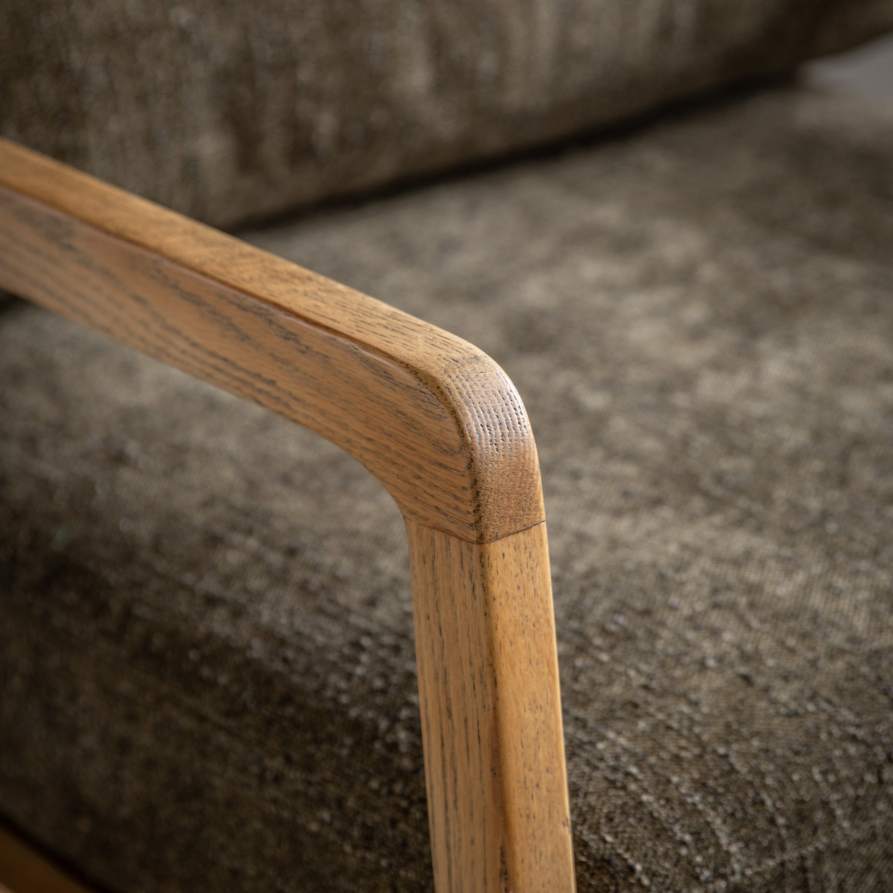 Caro Antique Moss Green Armchair